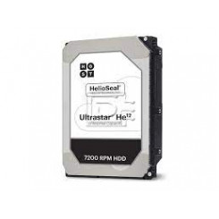 WD Ultrastar HE12 HUH721212AL4205 - Hard drive - encrypted - 12 TB - internal - 3.5" - SAS 12Gb/s - 7200 rpm - buffer: 256 MB - TCG encryption with FIPS